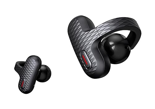 Amazfit Up Bluetooth Headphones, Open Ear Wireless Earbuds with Easy Touch, IPX4 Water Resistant & Sweatproof, AI Noise Reduction, Earphones…