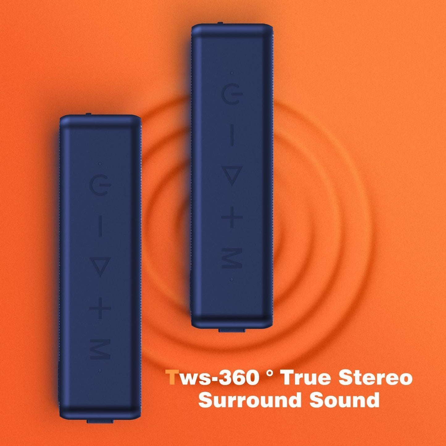 Raymate Bluetooth Speaker, for Outdoor Home Party Travel (Blue)
