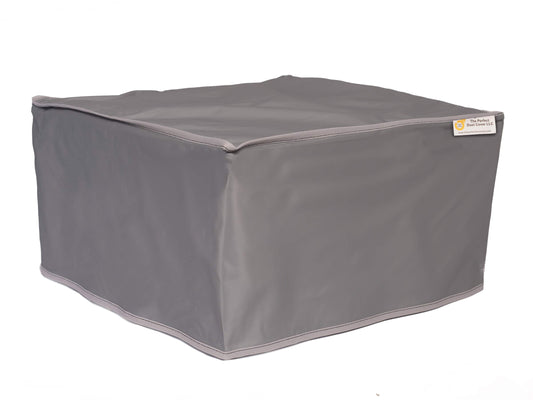 PERFECT DUST COVER The, Silver Gray Vinyl Cover for HP Officejet 4630 e-All-in-One Printer, Anti Static and Waterproof Cover Dimensions 17.52''W x