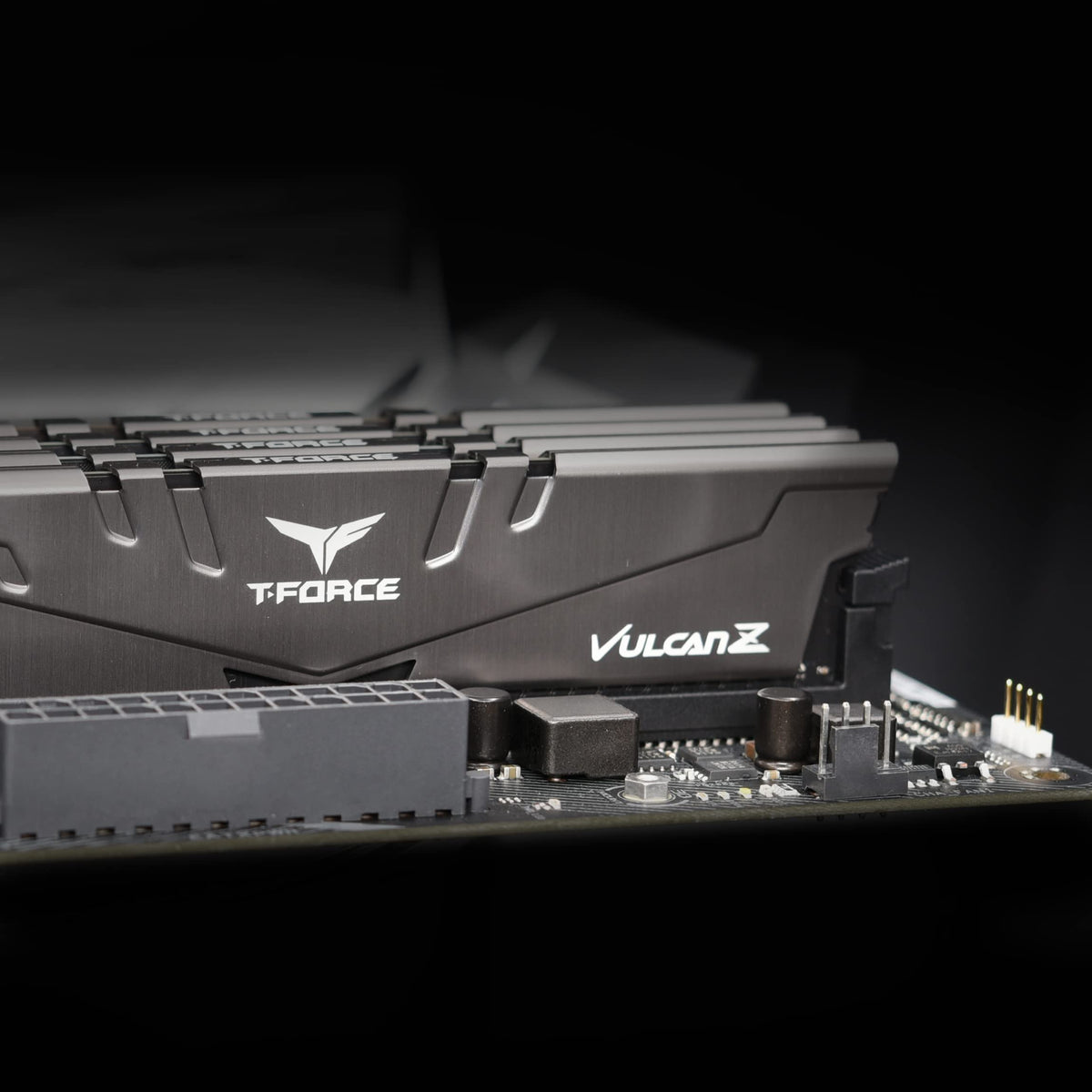 TEAMGROUP T-Force Vulcan Z DDR4 16GB Kit (2x8GB) 3200MHz (PC4-25600) CL16 Desktop Memory Module Ram (Gray) - TLZGD416G3200HC16CDC01