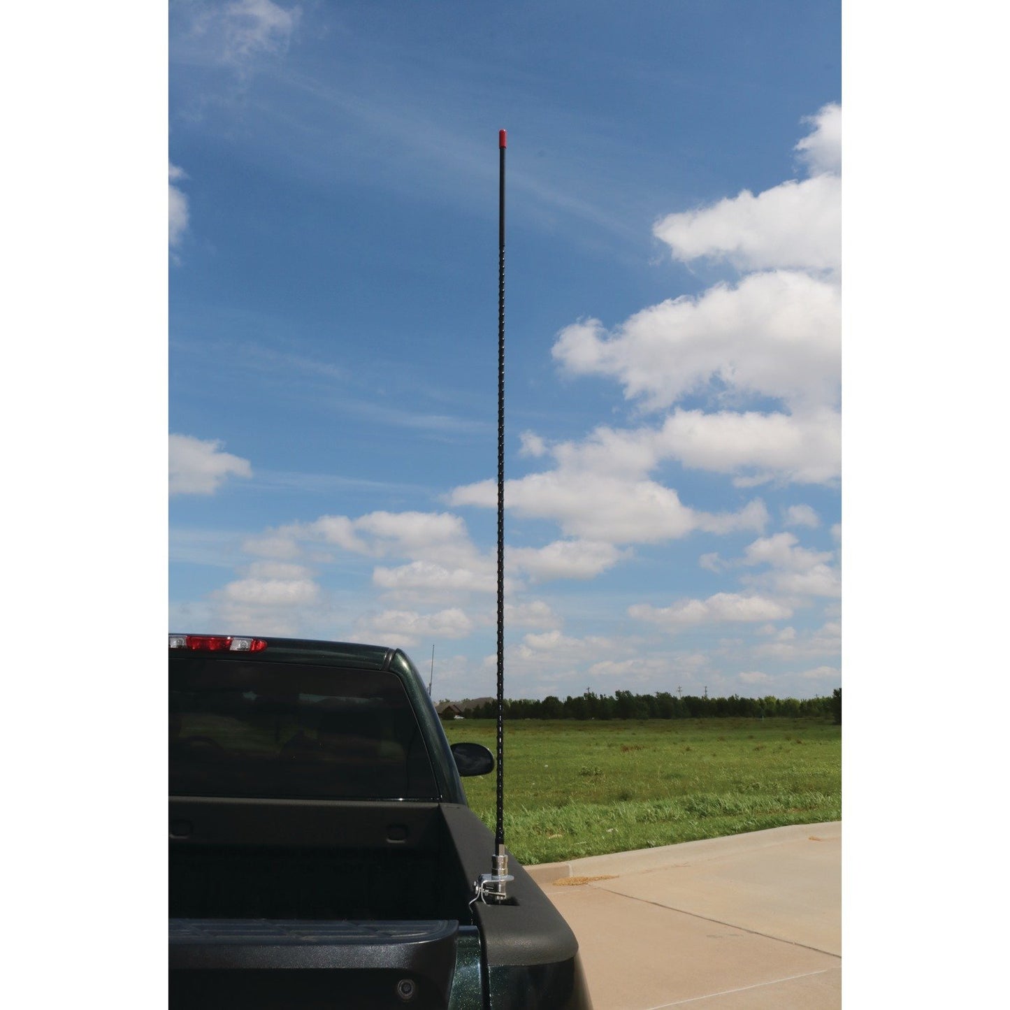 Tram 4-B-HC 1,500-Watt 26-MHz to 29-MHz Fiberglass Whip CB AM/FM/SSB Antenna, 4 ft. Black