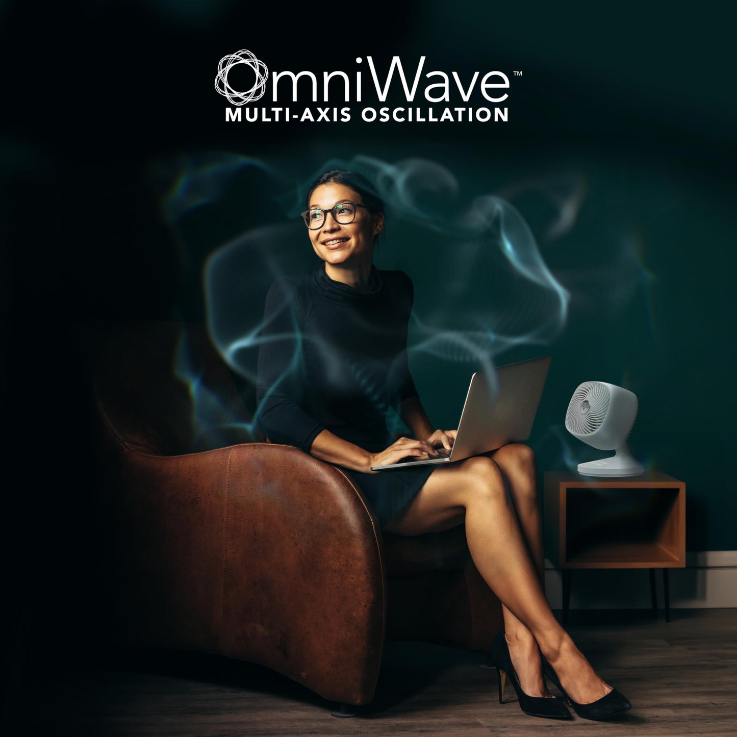 Vornado MOVIO™ 6 Personal Air Circulator, DC Motor, OmniWave™ Oscillation