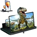 Screen Magnifier with Stand, Portable Foldable Anti Blue Light Phone Screen Amplifier, Mini Theater for Home Travel Entertainment, Compatible with All