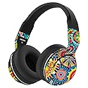 MightySkins Skin Compatible with Skullcandy Hesh 2 Wireless Headphones - Flower Wheels | Protective, Durable, and Unique Vinyl wrap Cover | Easy…
