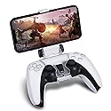 TNP PS5 Controller Phone Mount - Universal Phone Controller Mount for DualSense Controller - Adjustable Viewing Angle Mobile Gaming Clip for PS Remote
