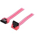 Nippon Labs SATA3L2FT90/180RD 24-Inch Sata Cable with Locking Latch, Red