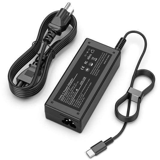 AMZBIRD 65W USB C Charger for HP Lenovo Dell Chromebook Type C