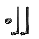 Rydocyee WiFi Antenna PC Bluetooth Antenna, WiFi 6 Dual Band 2.4Ghz 5Ghz 5.8Ghz 3dBi with RP-SMA Male (with No Pin) for Gaming Motherboard, RV Camera
