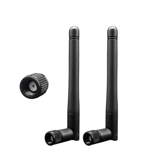 Rydocyee WiFi Antenna PC Bluetooth Antenna, WiFi 6 Dual Band 2.4Ghz 5Ghz 5.8Ghz 3dBi with RP-SMA Male (with No Pin) for Gaming Motherboard, RV Camera