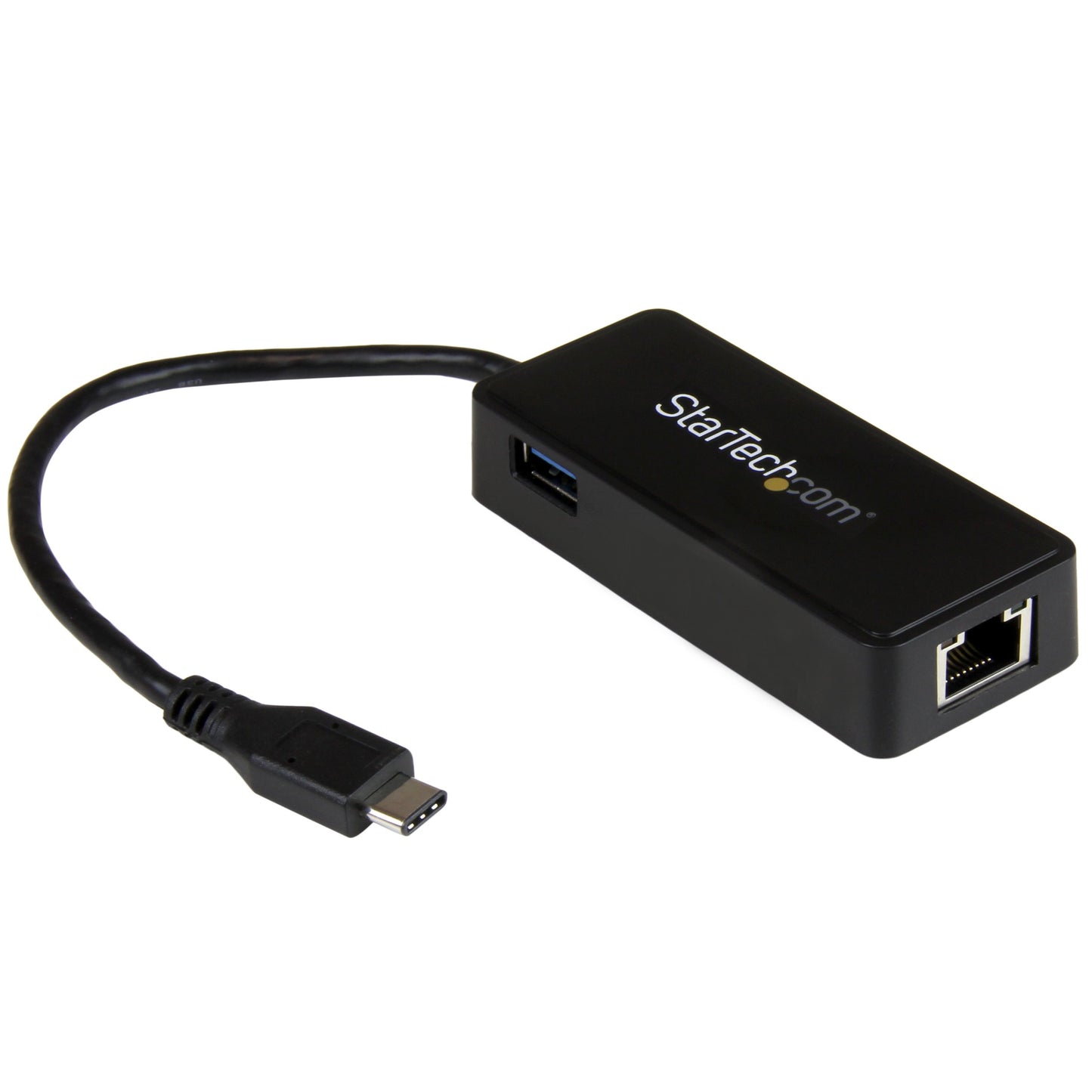 StarTech USB-C to Ethernet Gigabit Adapter, Thunderbolt 3 Compatible