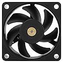 Thermalright TL-B6B 60mm CPU Cooler Fan,Silent Computer Case Fan,6025 Case Cooling,DC 12V CPU Mute Cooling, 3200RPM Speed, Low Noise 20.17dba(Black)