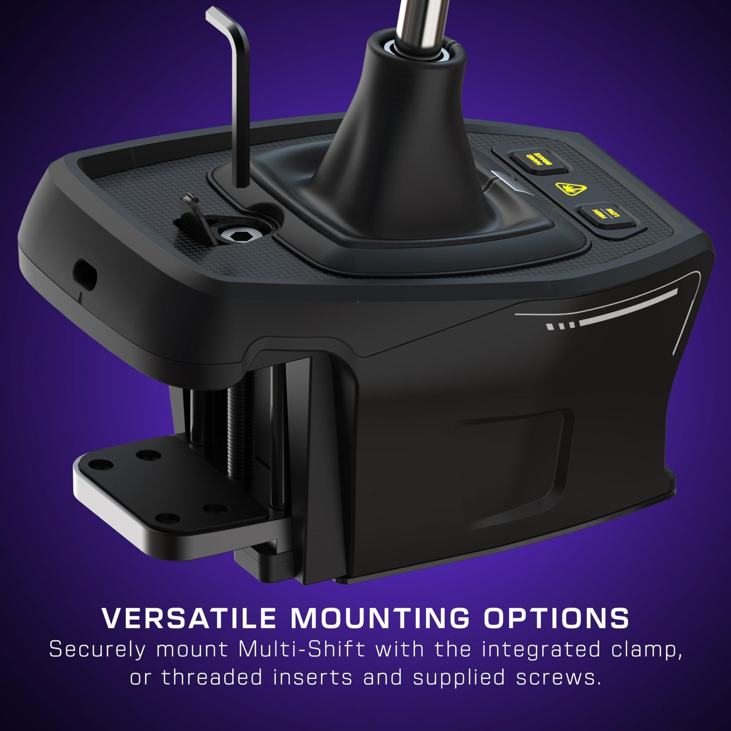 Turtle Beach VelocityOne Multi-Shift Sim Racing Shifter & Handbrake for Windows PC, Xbox Series X|S & Xbox One - 7-Gear + R H-Gate & Sequential