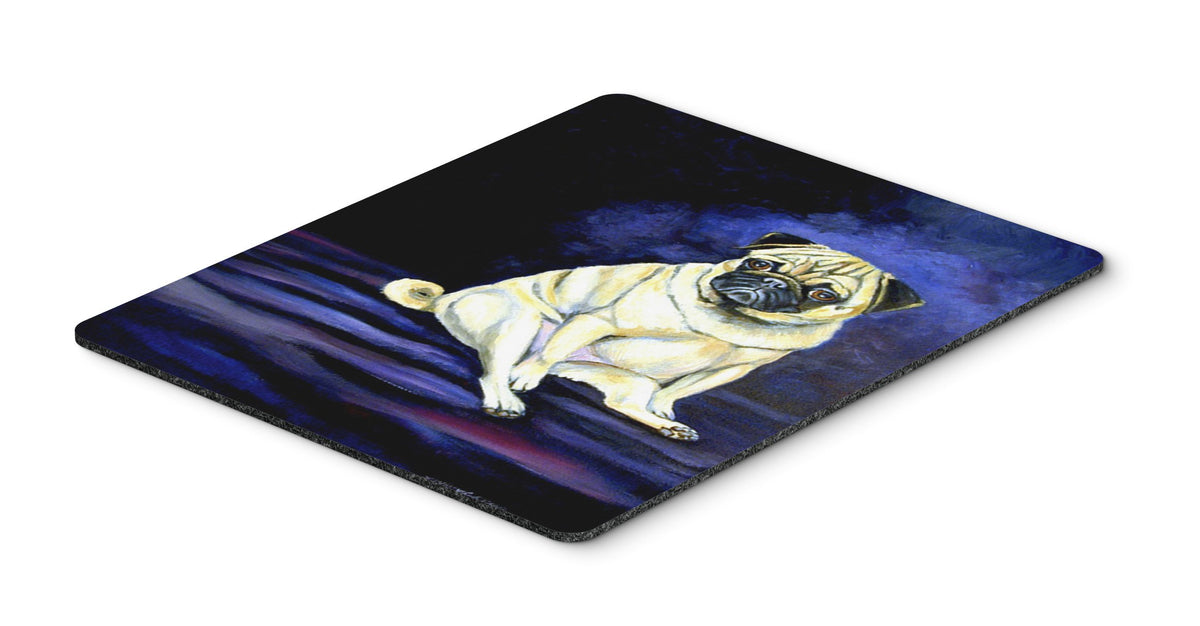 Caroline's Treasures 7026MP Fawn Pug Penny for Your Thoughts Mouse Pad, Hot Pad or Trivet for Home Office Gaming Working Computers Laptop Mouse