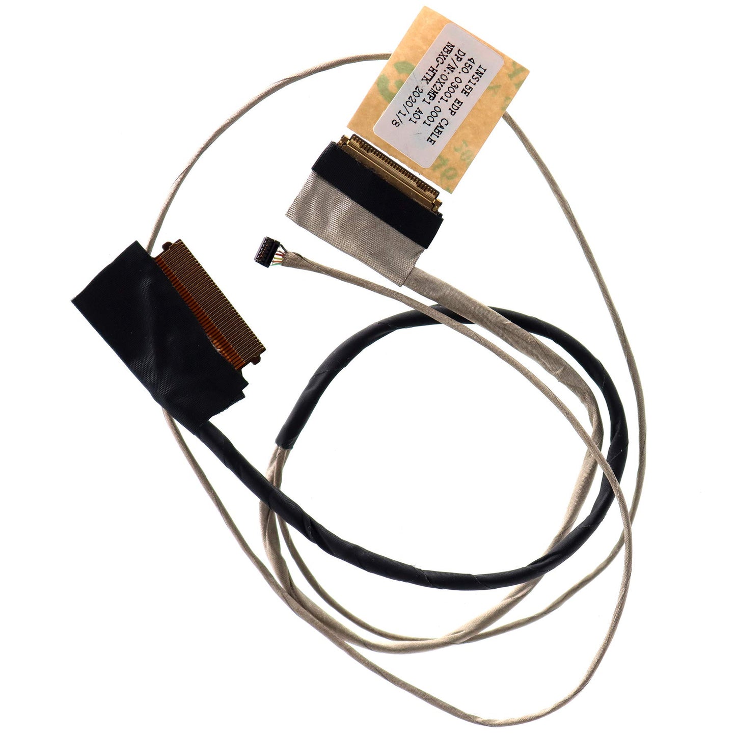Deal4GO HD 15.6" LVDS LCD eDP Cable Video Flex Cable for Dell Inspiron 15 3551 3552 3558 3559 3568 450.03001.0001 0X2MP1 X2MP1