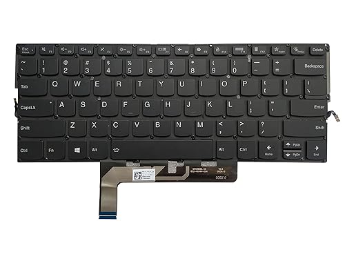 Laptop Replacement Keyboard Compatible for Lenovo IdeaPad Slim 9 14ITL05, 9-14ITL05 US Layout Backlit SN20Y70452 PK131SM1A00 AM1SM000600 5CB1B34804