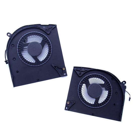 BDWZNLA CPU + GPU Cooling Fan for Alienware M17 R2 Laptop FLHX DFS2400121H0T FLHY DFS652512PN0T DC12V 1A Fan