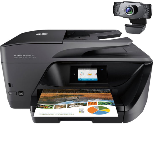 HP Envy All-in-One Wireless Photo Color Inkjet Printer, Dark Gray - Print Copy Scan Fax - 4800 x 1200 dpi, 2.65" Touch CGD Display, 15 ppm, 35-Page