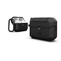 URBAN ARMOR GEAR UAG Designed for AirPods Pro 3rd Gen Case, Rugged Military Grade Drop Proof Protective Cover with Detachable Carabiner Clip & Secure