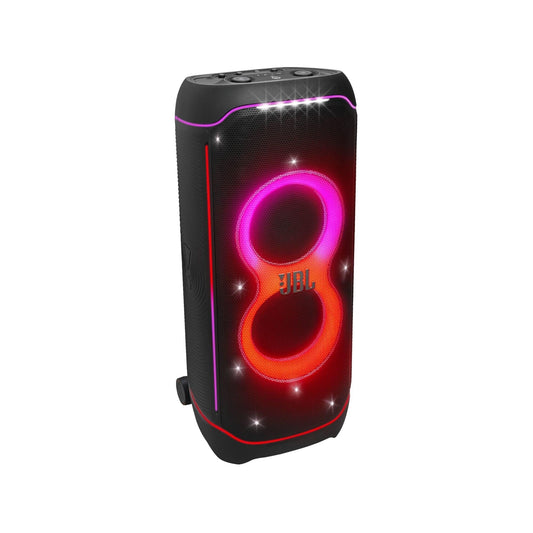 JBL Partybox Ultimate - Multi Purpose Party Speaker, with Wi-fi & Bluetooth Connectivity, Wireless, Lightshow, IPx4 Slashproof, Dual Mic & Guitar