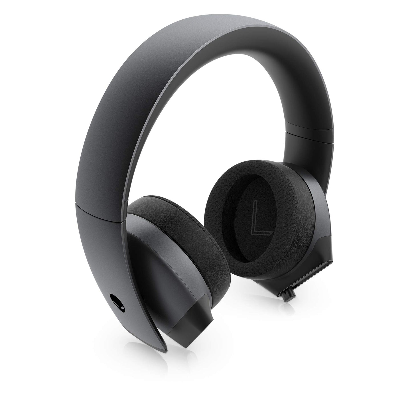 Alienware 7.1 PC Gaming Headset AW510H-Dark: 50mm Hi-Res Drivers - Noise Cancelling Mic - Multi Platform Compatible(PS4,Xbox One,Switch) via 3.5mm