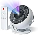 Galaxy Star Projector Upgraded 4K HD Lens - Wider Sharper Projection, 13 Nebula Theme Discs, 15 Sleep Aid White Noise, Remote, 1/2/Timer, Bluetooth