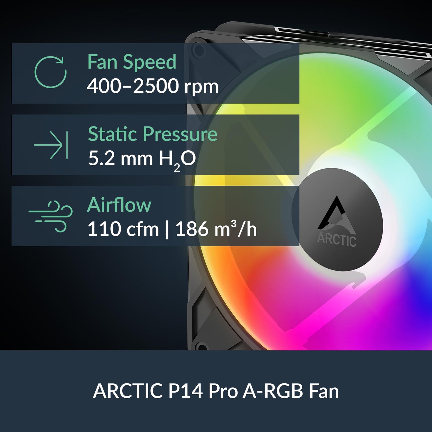 ARCTIC Liquid Freezer III Pro 420 A-RGB - AIO CPU Cooler, 3 x 140 mm Water Cooling, 38 mm Radiator, PWM Pump, VRM Fan, AM5/AM4, Intel LGA1851/1700