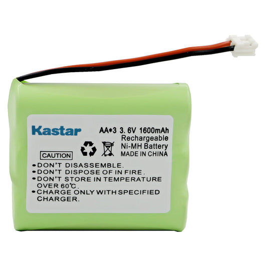 Empire Cordless Phone Battery, Works with Sanik 3SN-AA80-S-J1 Cordless Phone, (NiMh, 3.6V, 1500 mAh) Ultra Hi-Capacity Battery