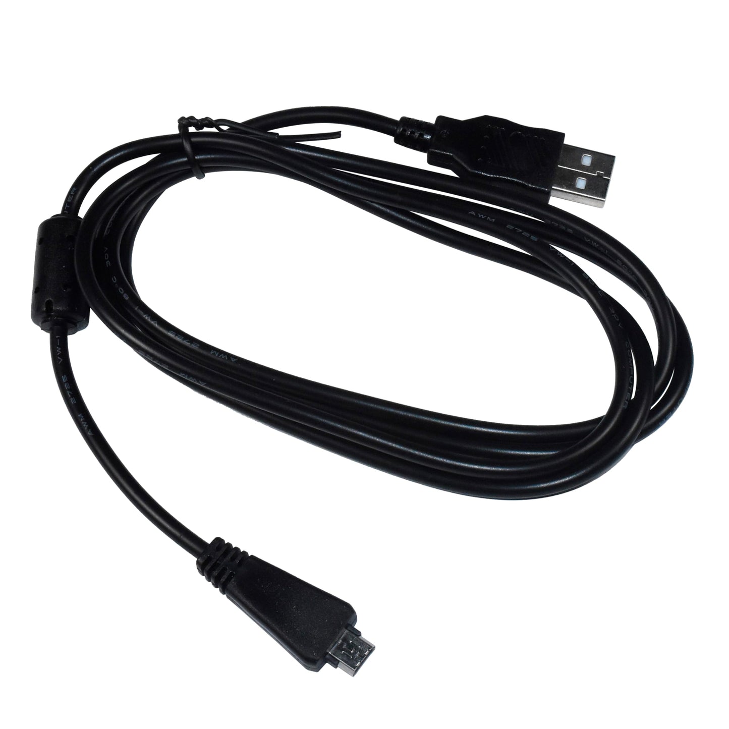 HQRP USB Data Cable Cord Compatible with Sony Cyber-Shot DSC-TX10, DSC-TX20, DSC-TX5, DSC-TX55, DSC-TX66, DSC-TX100, DSC-TX100V Digital Camera Coaster