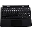 Deal4GO Top Cover Upper Case Palmrest TouchPad w/Keyboard Replacement for Dell Chromebook 11 3120 P22T 38ZM8TWI80 0RHFXP RHFXP 0R36YR R36YR Black