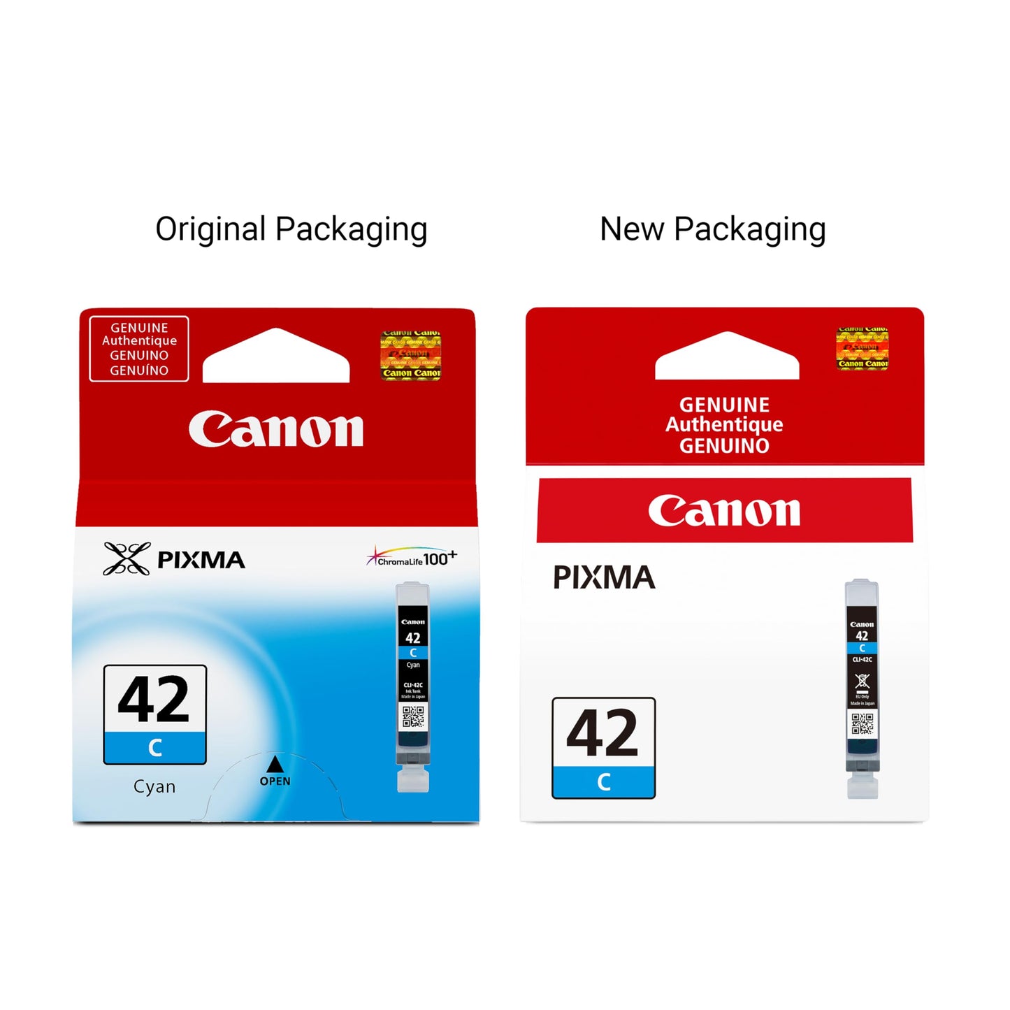 Canon CLI-42 Genuine Cyan Ink Tank, Compatible with PIXMA PRO-100 Printers
