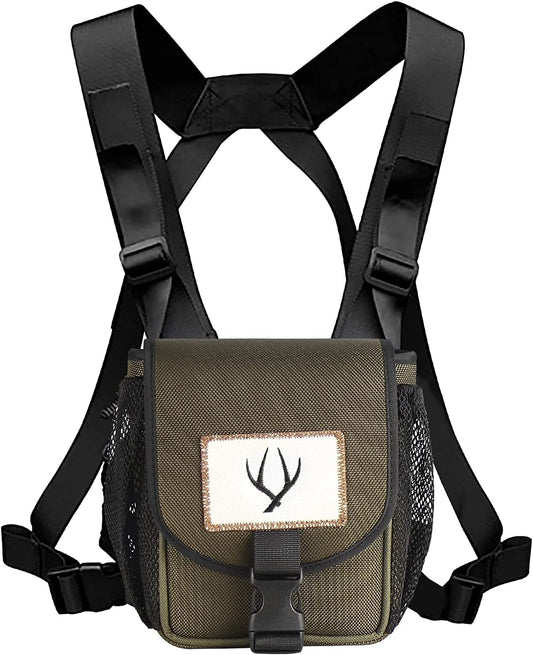 CELTICBIRD Binocular Harness Chest Pack, Binoculars Harness and Case, Binocular Accessories, Adjustable Bino Harness