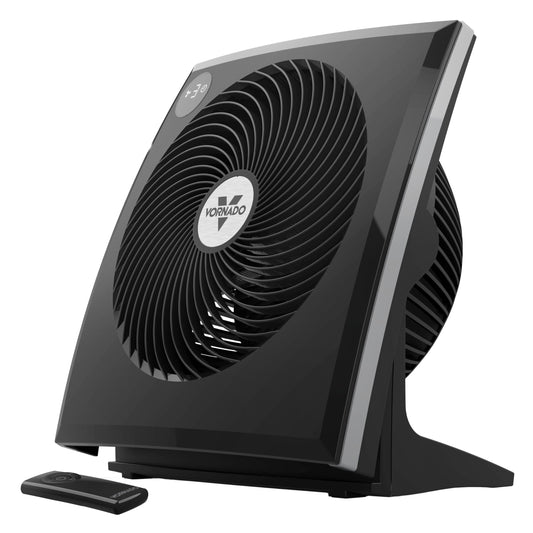 Vornado 279TR Whole Room Circulator with Remote, 1-8 Hour Timer, LED Display, Adjustable Tilt, Black