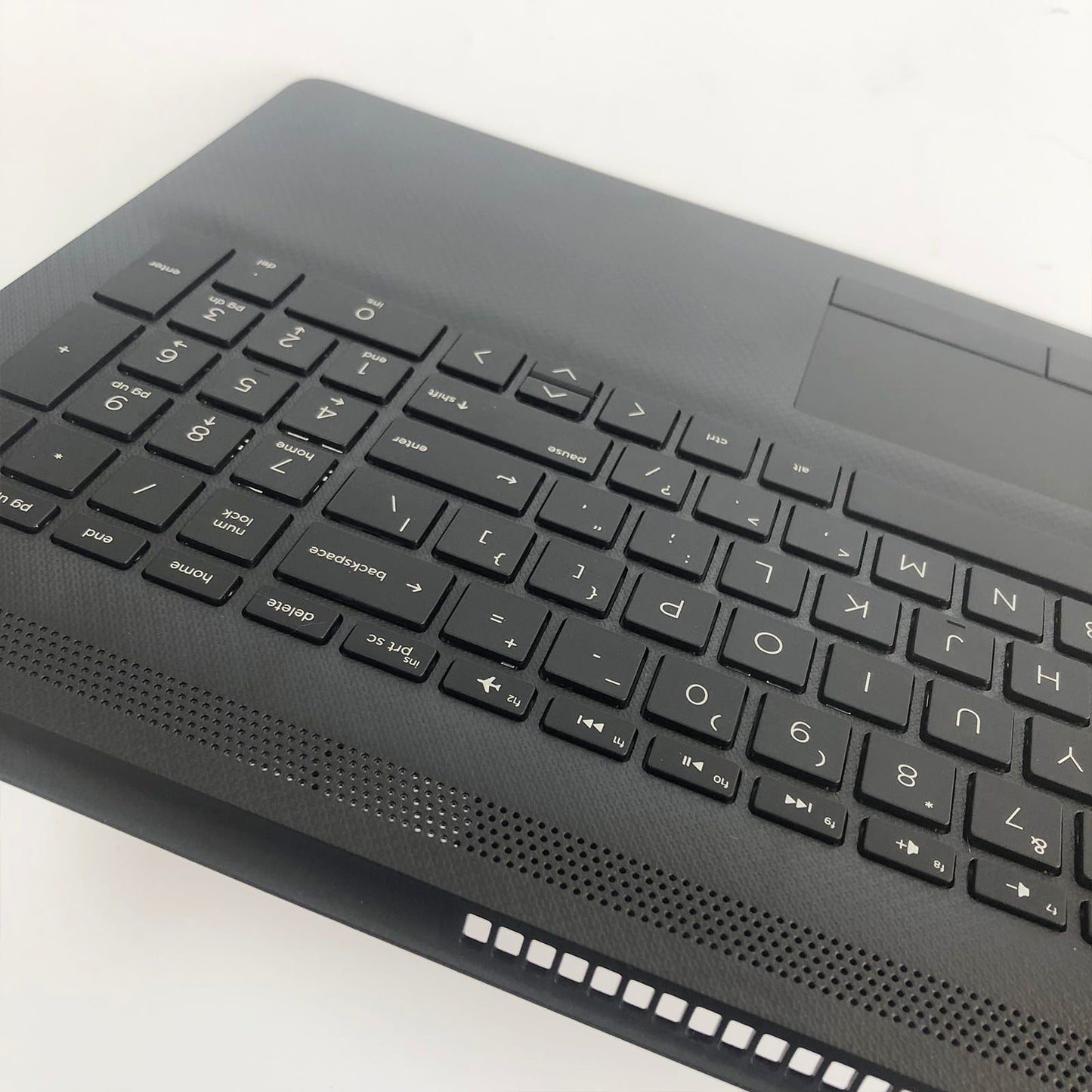 LTPRPTS Replacement for HP 15-DA 15-DB 15-DR 15-DA0053WM 15-DA0012DX 15-DA0073WM Trackpad AHS US 15.6" Laptop Upper Case Palmrest Keyboard Touchpad
