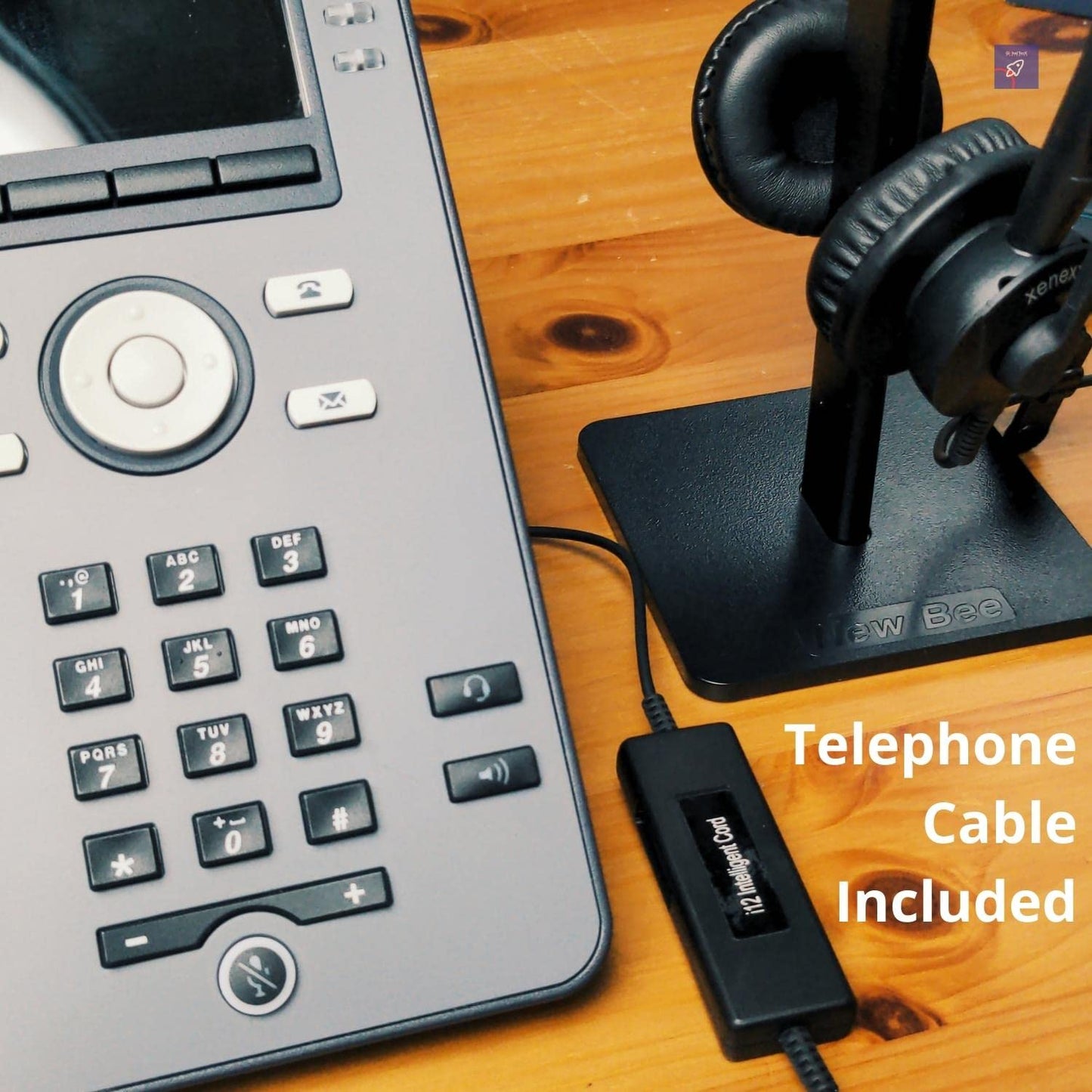 XS 820 Headset Bundle with Telephone Cable, Compatible Phones: Yealink, Polycom, Cisco, Mitel, ShoreTel, Aastra, Toshiba, Nortel, Meridian, NEC