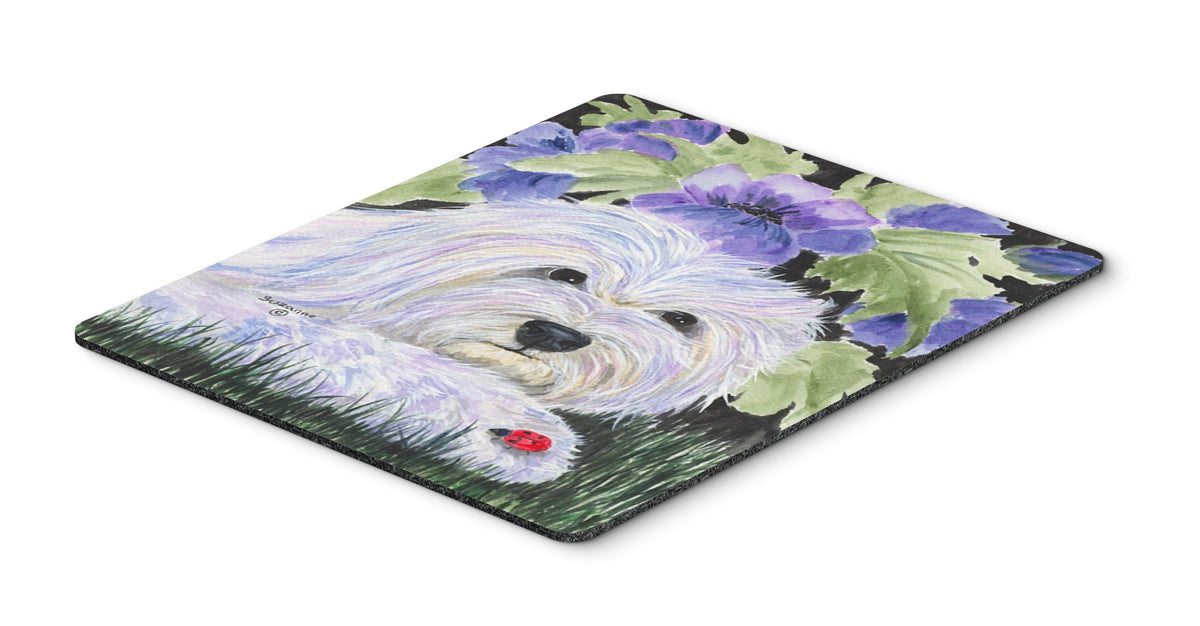 Caroline's Treasures SS8349MP "Coton de Tulear Mouse Pad, Hot Pad or Trivet" for Home Office Gaming Working Computers Laptop Mouse Mat,Washable Large