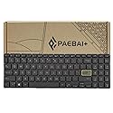 PAEBAI+ Replacement Laptop Keyboard Backlit for ASUS VivoBook E510M E510MA L510M L510MA S533 S533E S533EA S533F X521 X521EA X521EQ X521FA X521FL