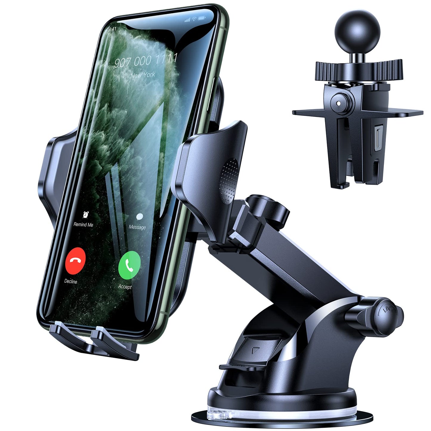 VICSEED [No.1 Powerful Suction] [Rally Racing-Grade Stability] Phone Holders for Your Car 2026 Upgraded Car Phone Holder Mount Truck Stand