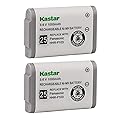 Kastar HHR-P103 Battery (2-Pack), Type 25, NI-MH Rechargeable Battery 3.6V 1000mAh, Replacement for Panasonic HHR-P103 / P-P103, AT&T, GE, Vtech