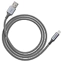 Ventev ChargeSync Alloy Apple Lightning Cable | Universally Compatible with iPhone Devices, Fast Charging, Tangle-Resistant Cord, Mfi Certified…