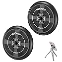 Neewer Magnetic Phone Tripod Mount Adapter with Adhesive Magnetic Ring 2 Pack Compatible with MagSafe iPhone 16 15 Pro Max Plus 14 13 12, 1/4" Thread