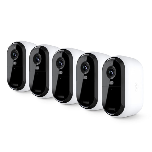 Arlo Essential Security Camera 2K | Indoor - Outdoor | 2nd Gen | Wireless with Spotlight, Live Stream, Motion, Real Time Notifications - White, 5