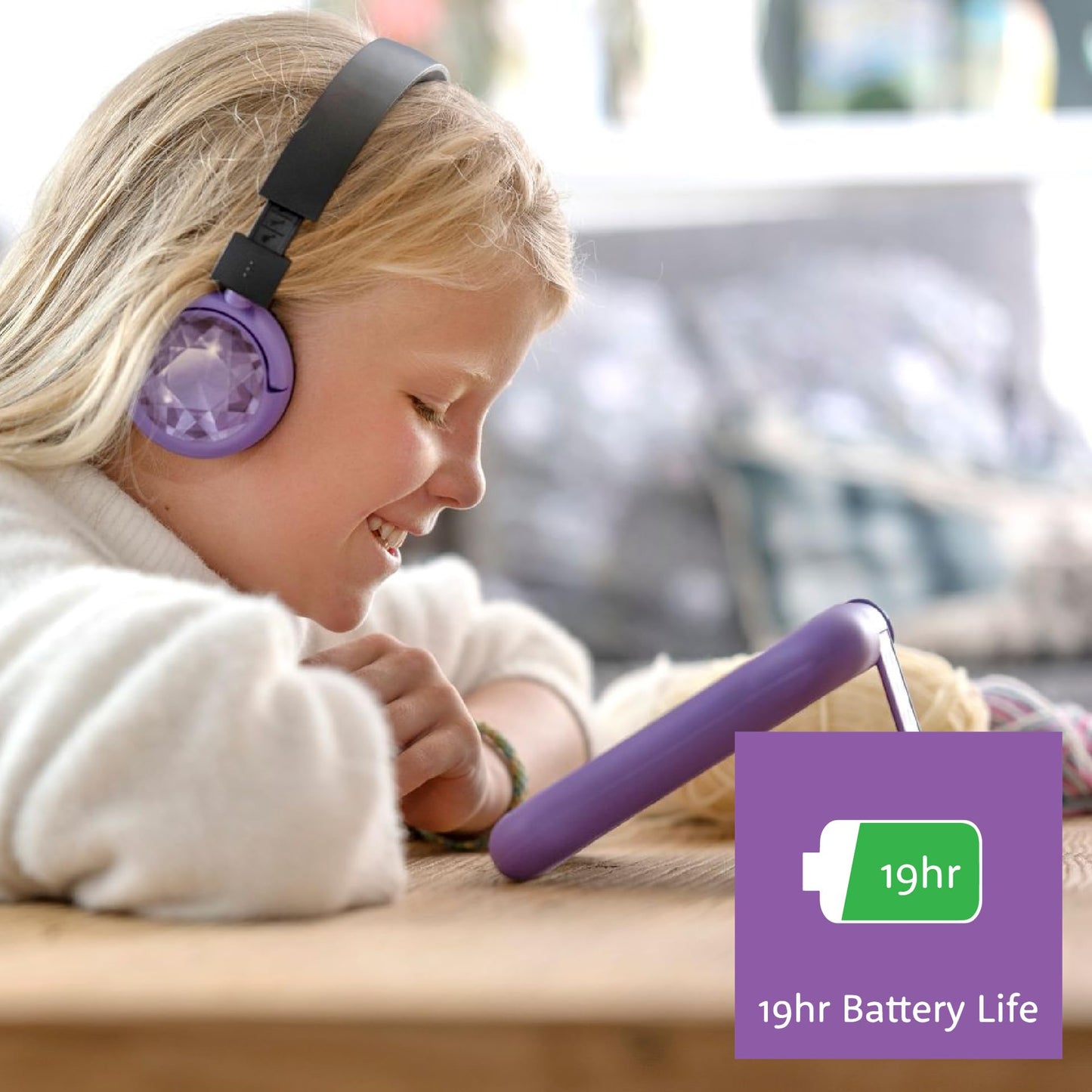 Made for Amazon, Kids Bluetooth Headset, Ages (8-15)
