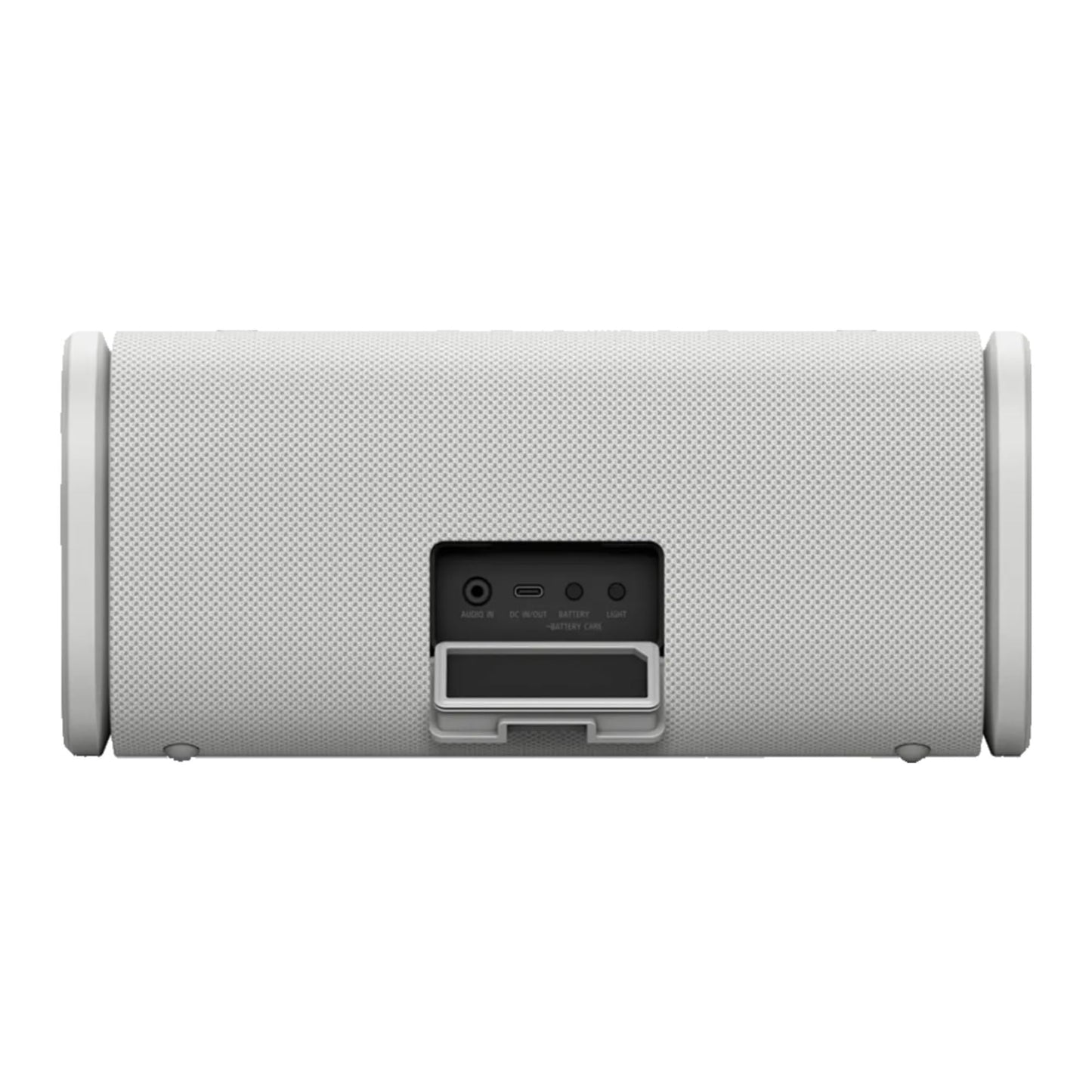Sony ULT Field 5 Wireless Portable Speaker IP67 Waterproof 25H Battery (Off White) Bundle with Rechargeable Clip-On Light (2 Items)