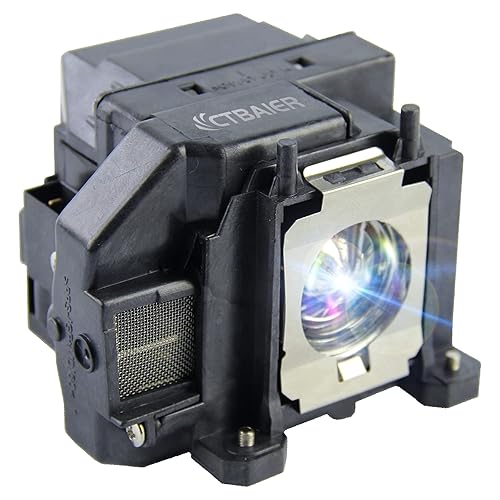 CTBAIER ELP-LP67 for EPSON powerLite Home Cinema 710HD 750HD EX7210 EX3210 EX3212 EX5210 H429A VS210 VS220 1221 1261W EB-S02 500 EB-S02 EB-W12