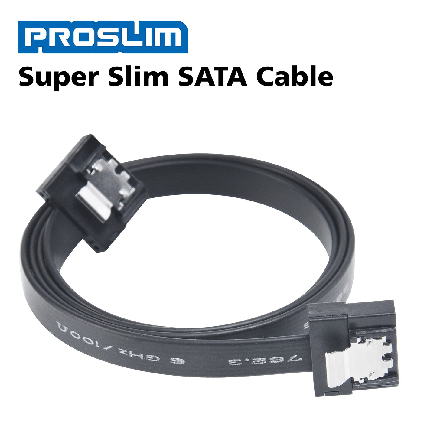 Akasa AK-CBSA05-30BK - 30cm Blk Superslim Data Cable