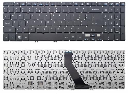 New US Black Laptop Keyboard (Without Frame) Replacement for Acer Aspire V5-571 V5-571G V5-571-6467 V5-571-6688 V5-571-6491 MS2361