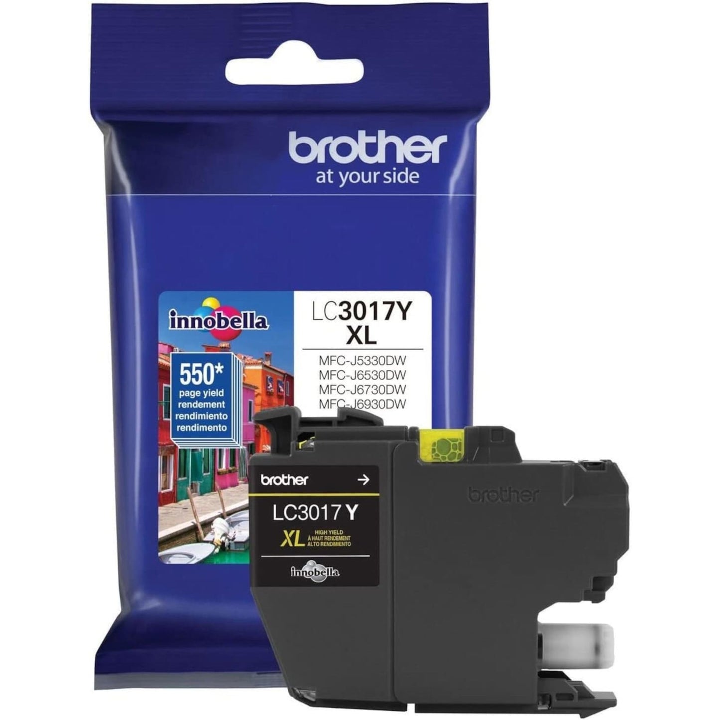 Brother LC3017Y High Yield Yellow Ink Cartridge