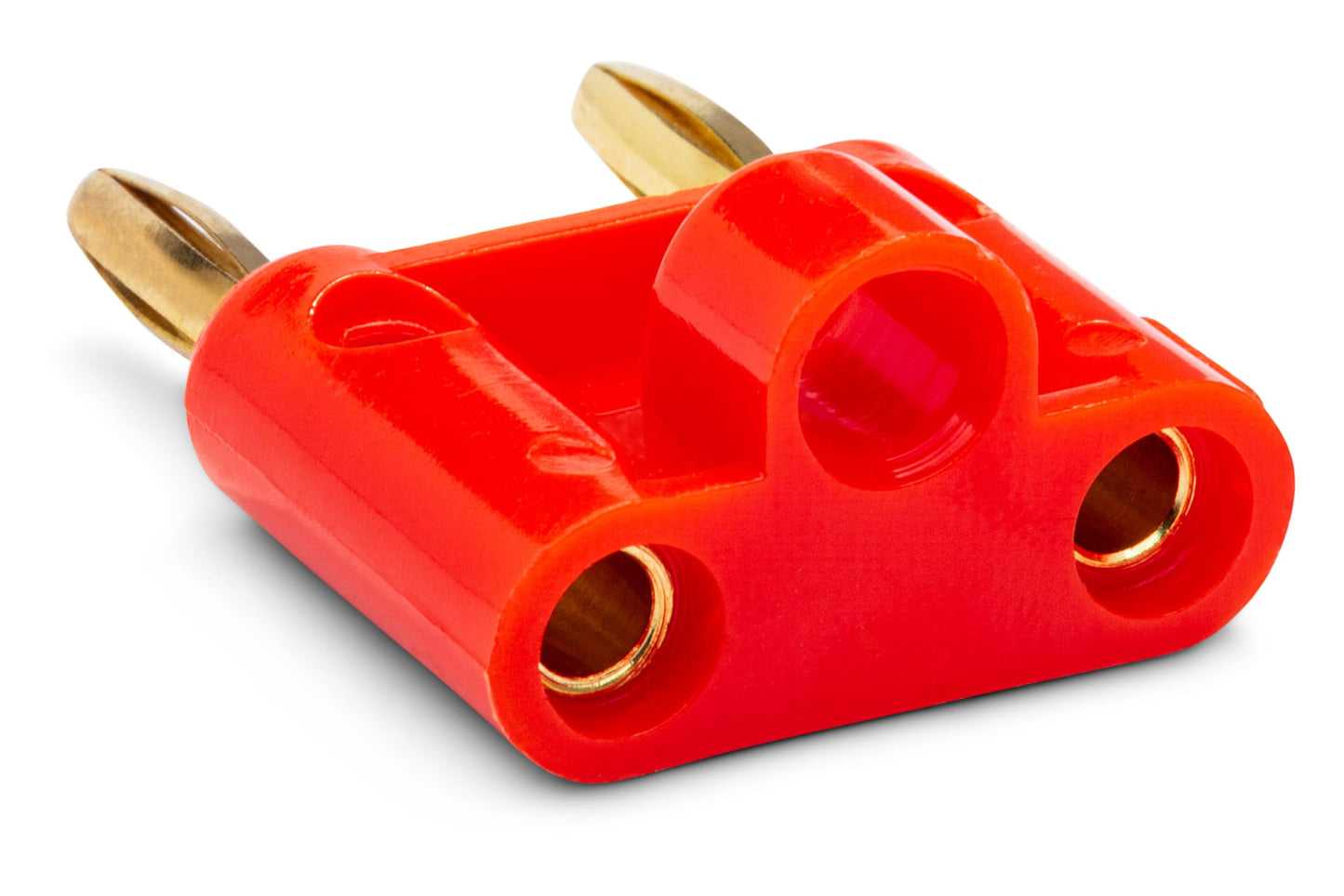 Hosa BNA-100 Connector, Dual Banana, 2 Pieces