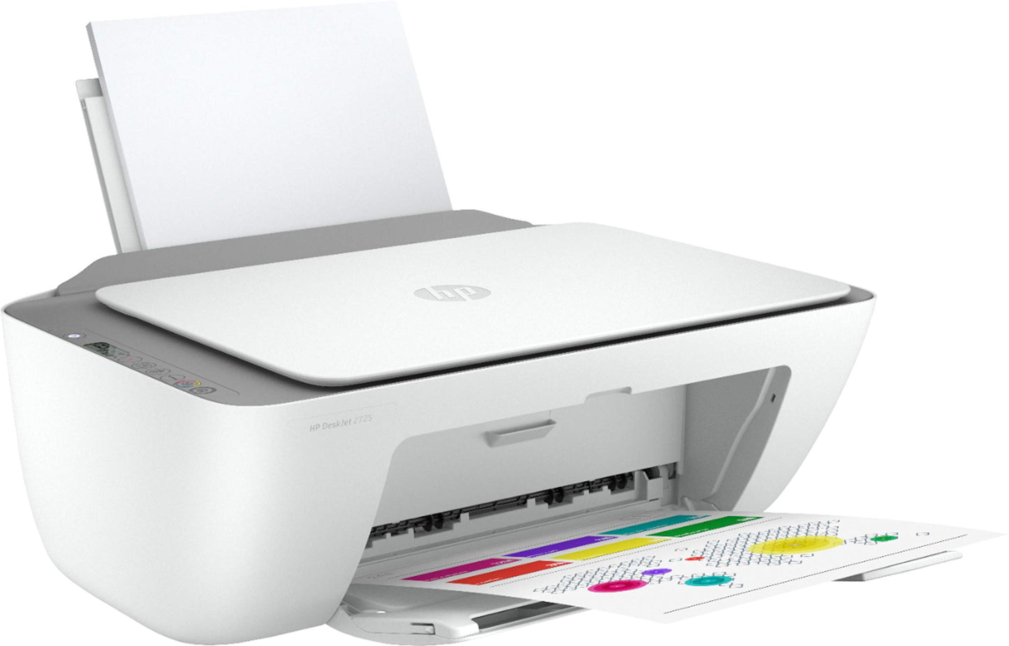 HP - DeskJet 2725 Wireless All-in-One Instant Ink Ready Inkjet Printer - White