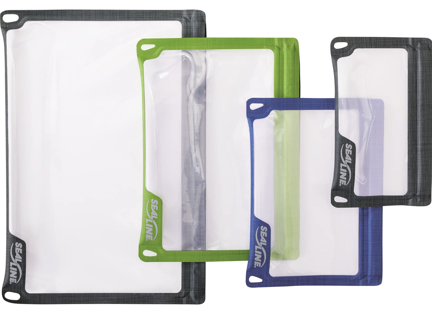 SealLine E-Case Protective Case, Waterproof IPX7 Rated Dry Storage Pouch for Electronics, Phones & Gear, Heather Green, Medium